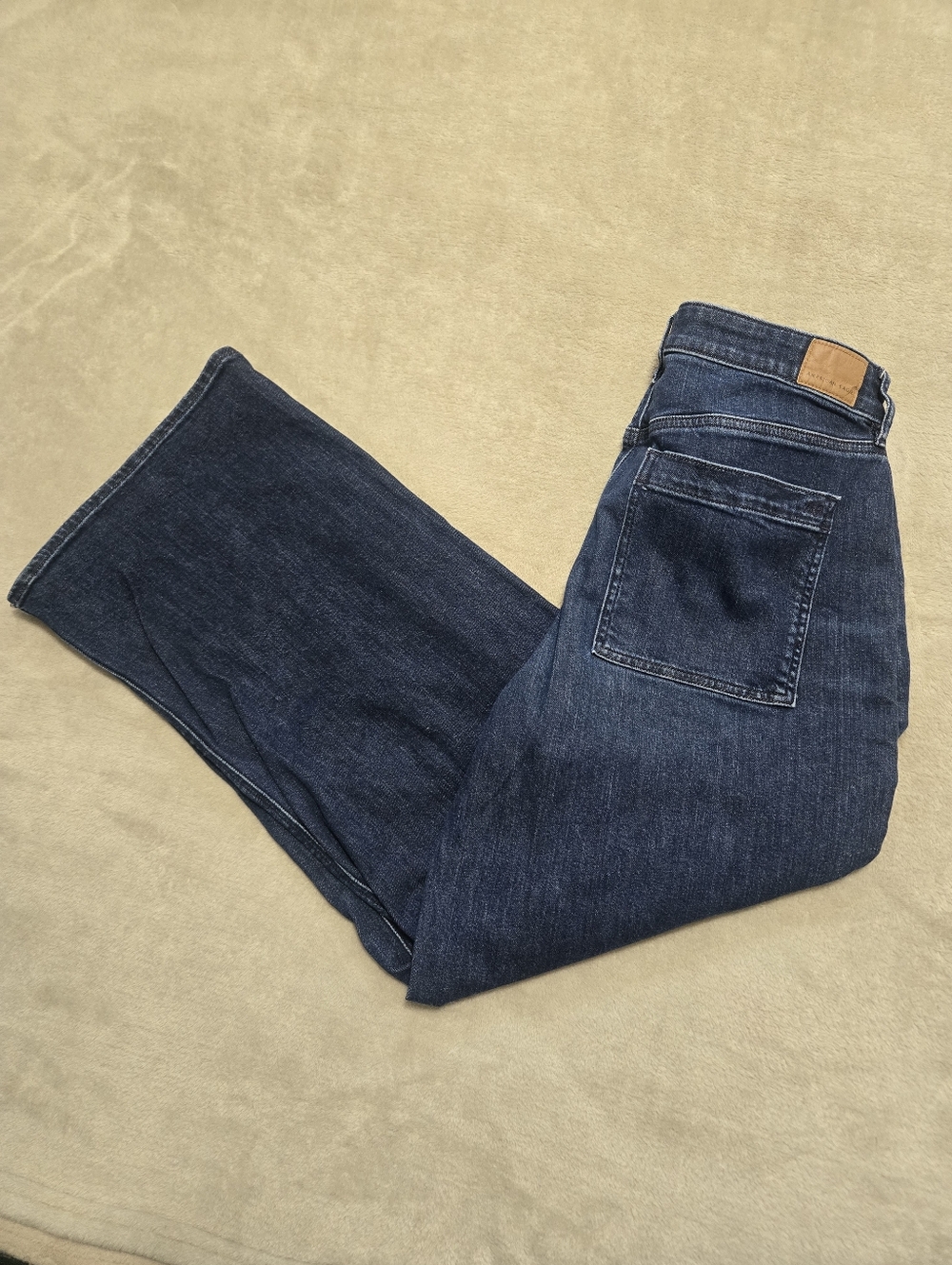 American Eagle Super High-Rise Baggy Wide Leg Womens Jeans Sz 14 (34x30) Y2K